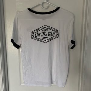 Vans Cropped T With Old School Logo